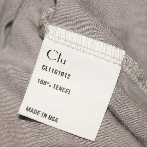 CLU Gray Jersey Knot Twist Front Tank Dress sz S - Picture 8 of 9